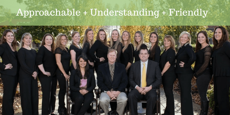 Our Redmond Town Center dental team are approacable, understanding and friendly.